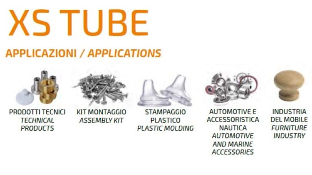 Machine d'emballage produits industriels - XS Tube 500 Gandus